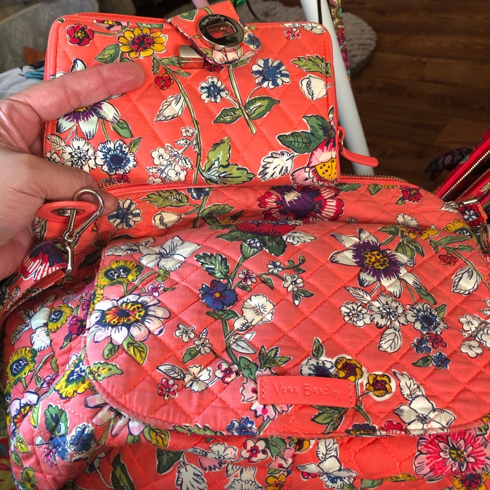 Vera Bradley bag and wallet